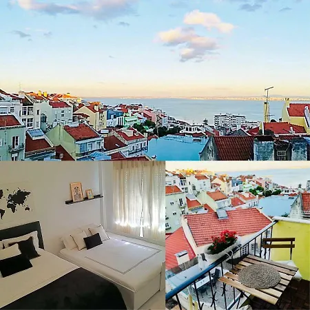Amazing Views In Graca Apartamento Lisboa